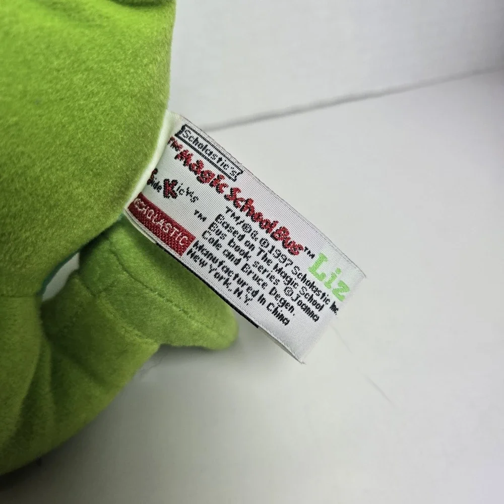 Magic School Bus Liz Lizard Plush Stuffed Animal 10